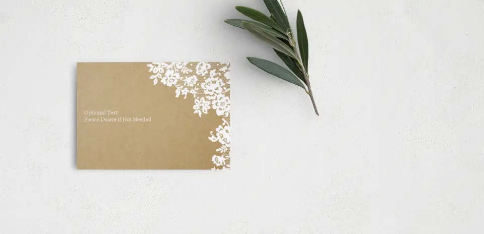Guest Information Card Back View