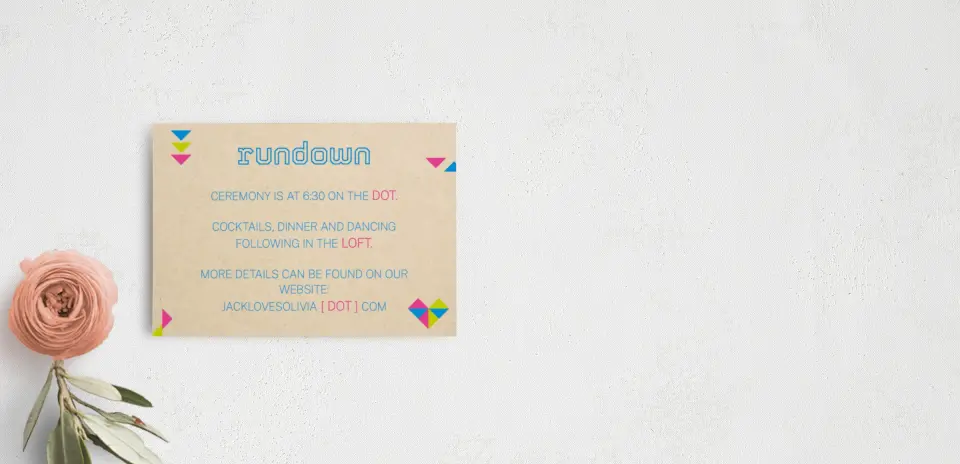 Guest Information Card