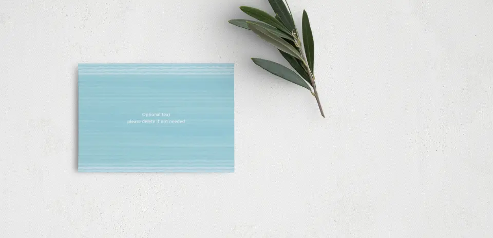 Guest Information Card Back View