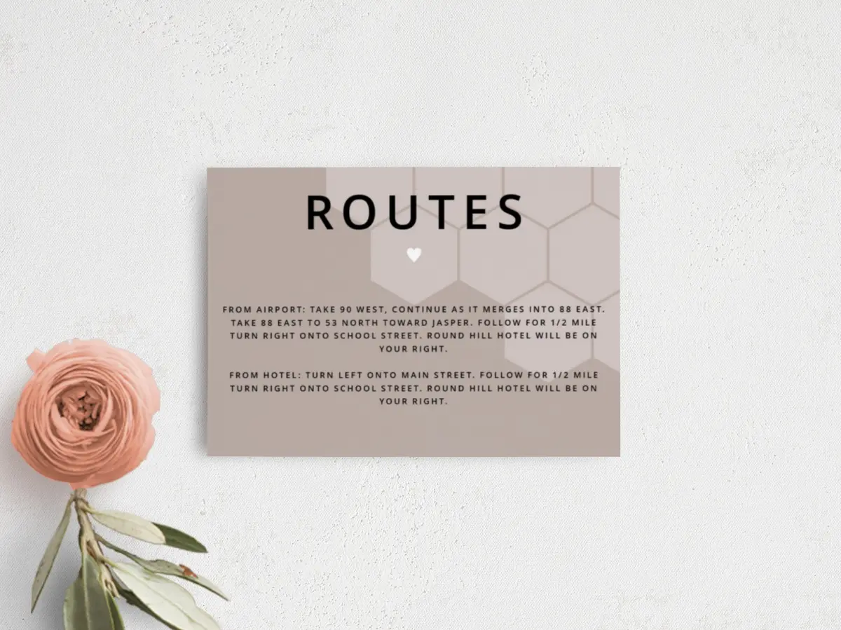 Guest Information Card
