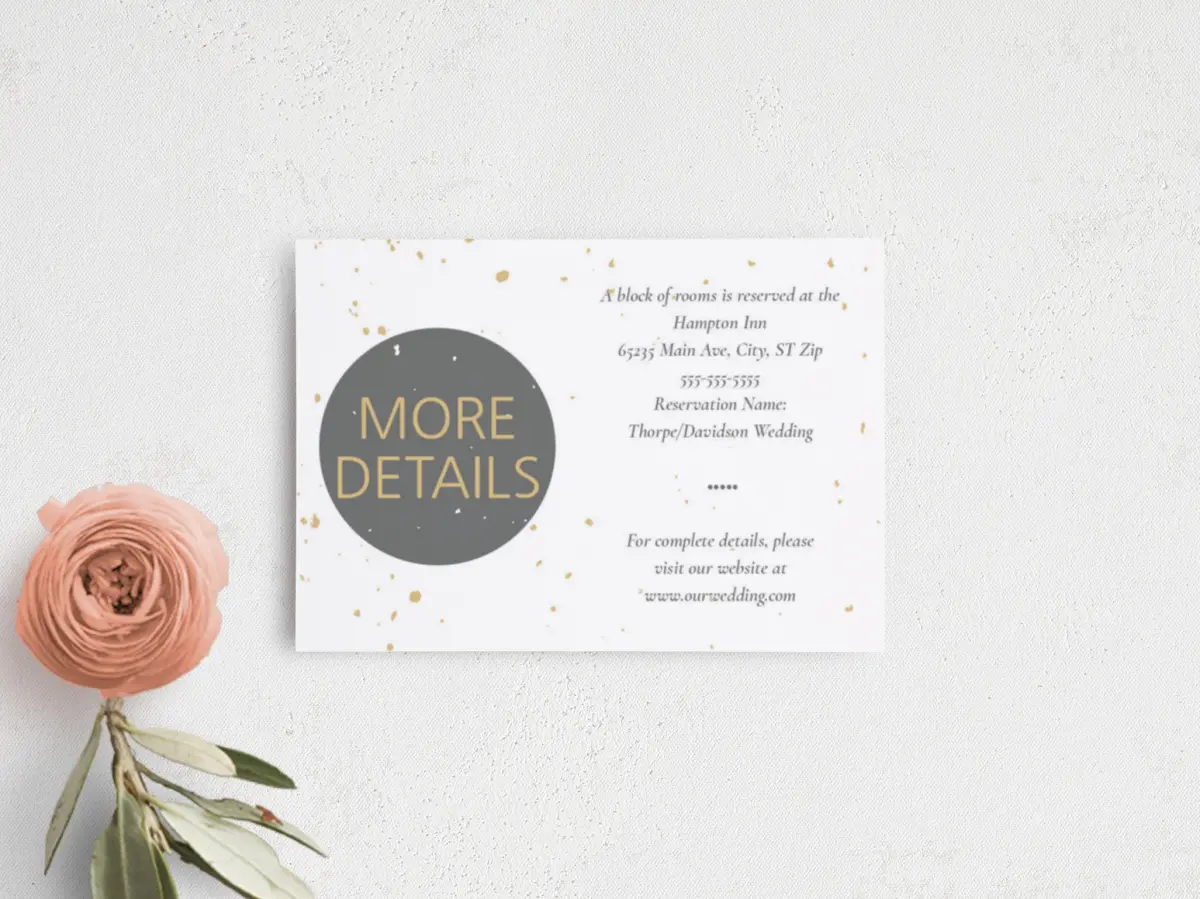 Guest Information Card