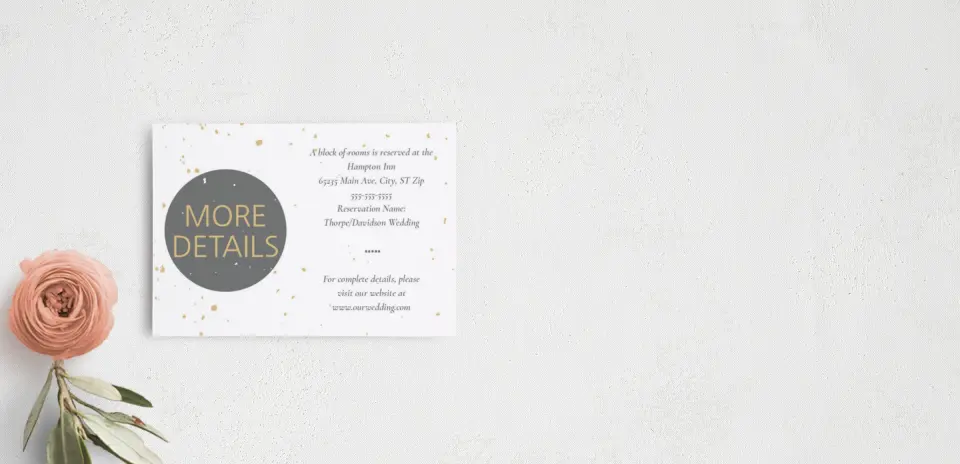 Guest Information Card