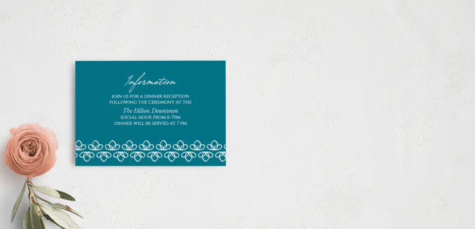 Guest Information Card