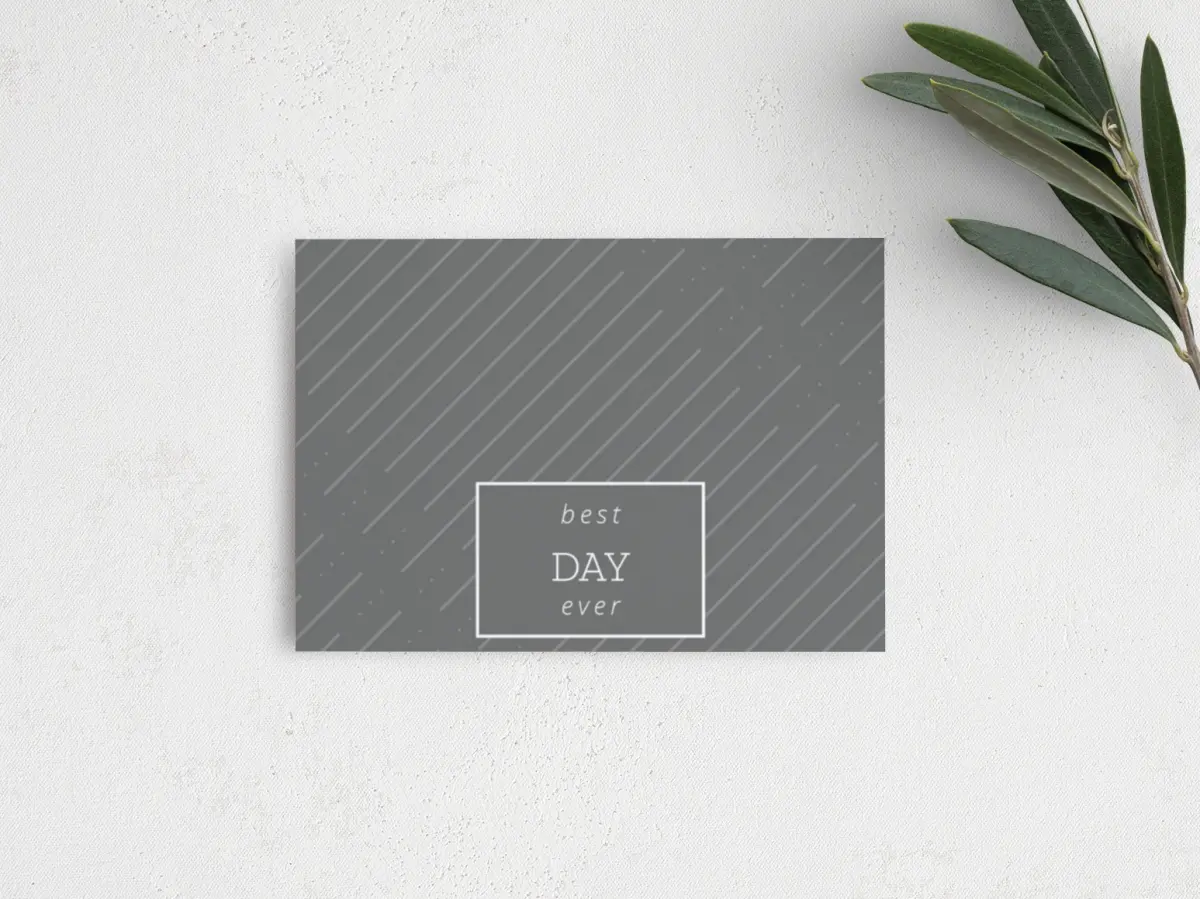 Guest Information Card Back View
