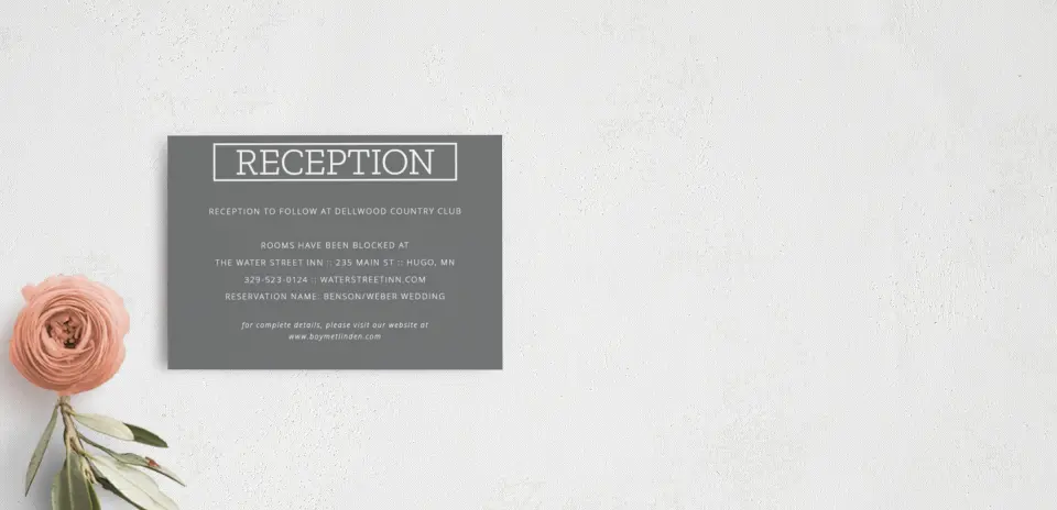 Guest Information Card