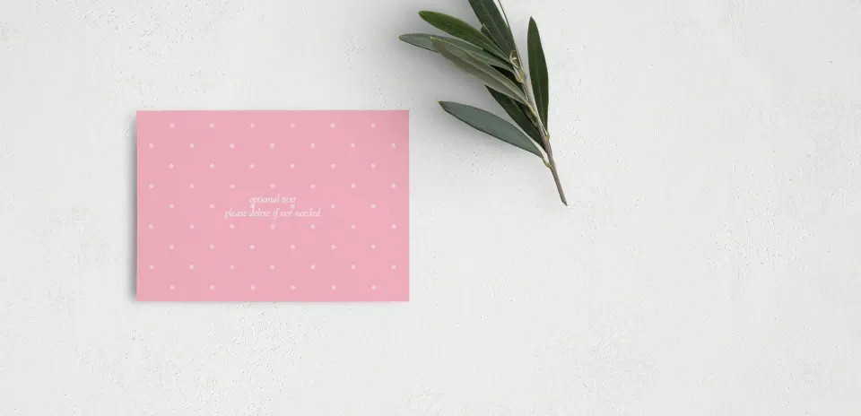 Guest Information Card Back View