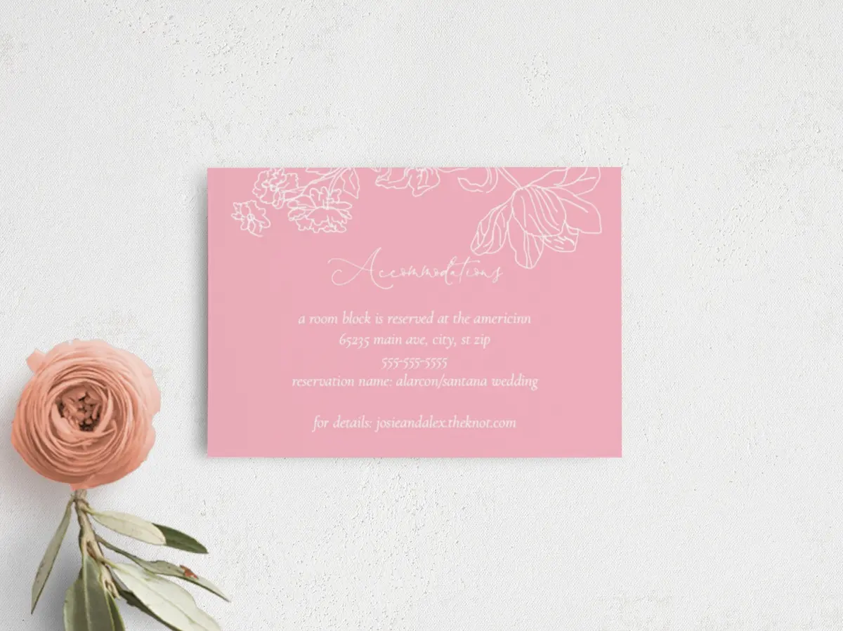 Guest Information Card