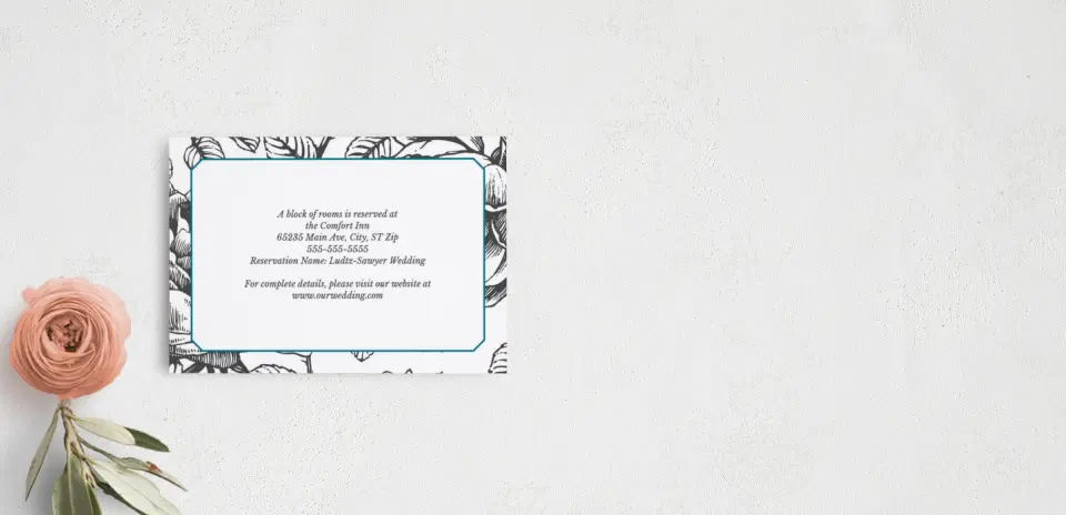 Guest Information Card