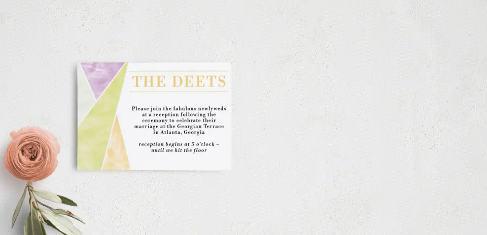 Guest Information Card