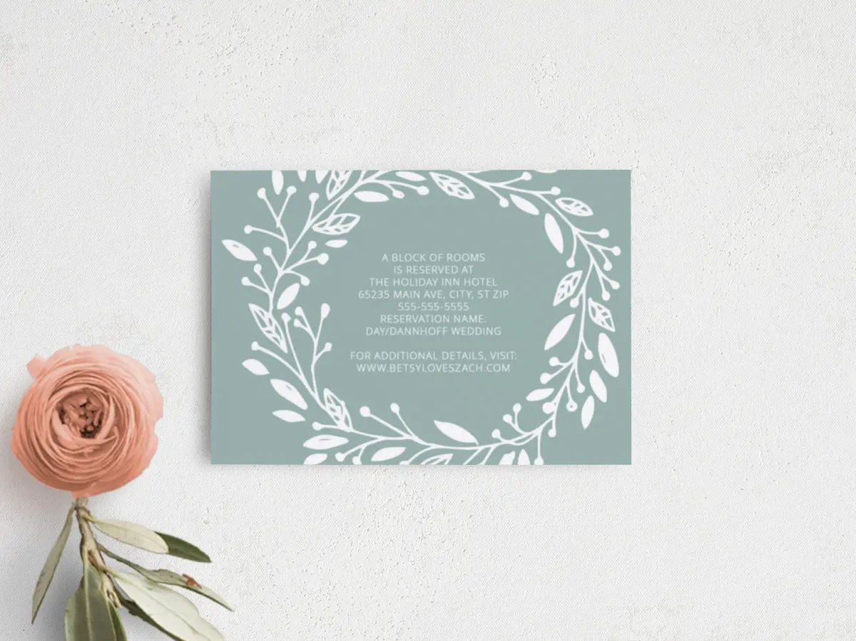 Guest Information Card