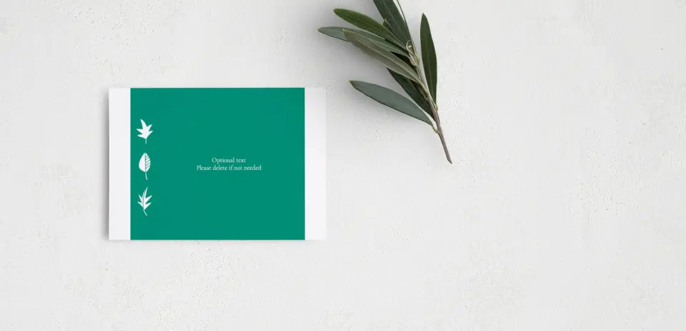 Guest Information Card Back View