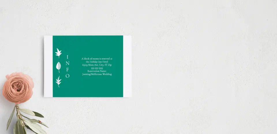 Guest Information Card