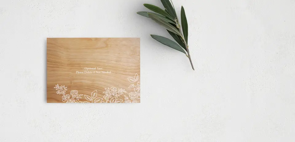 Guest Information Card Back View