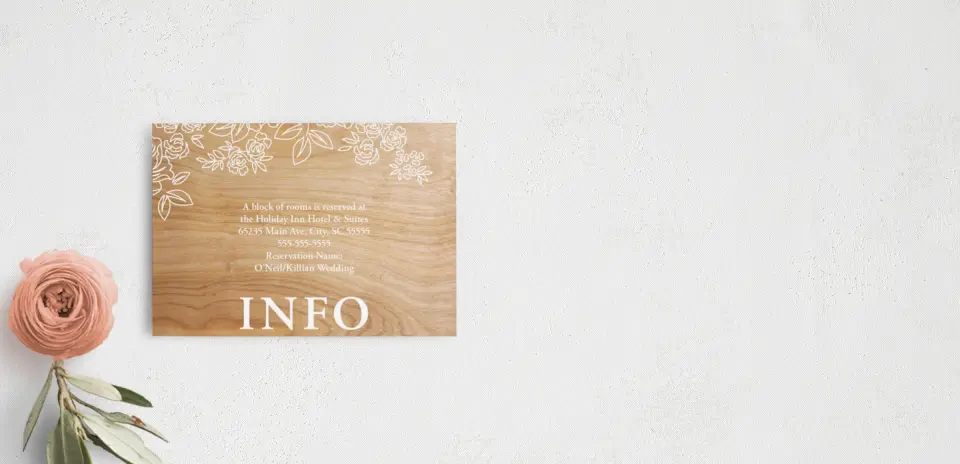 Guest Information Card