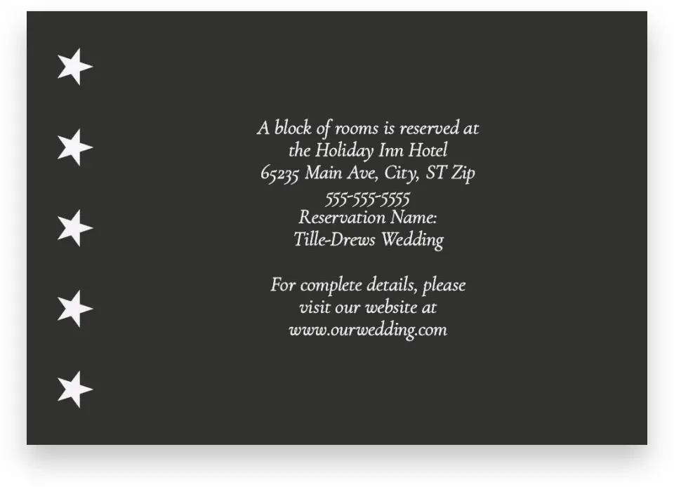 This is a 5" x 3½" Wedding Invitation Enclosure Card called Nashville Tennessee State Outline printed in full color on Premium Smooth paper