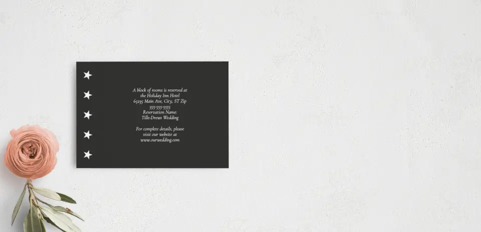 Guest Information Card