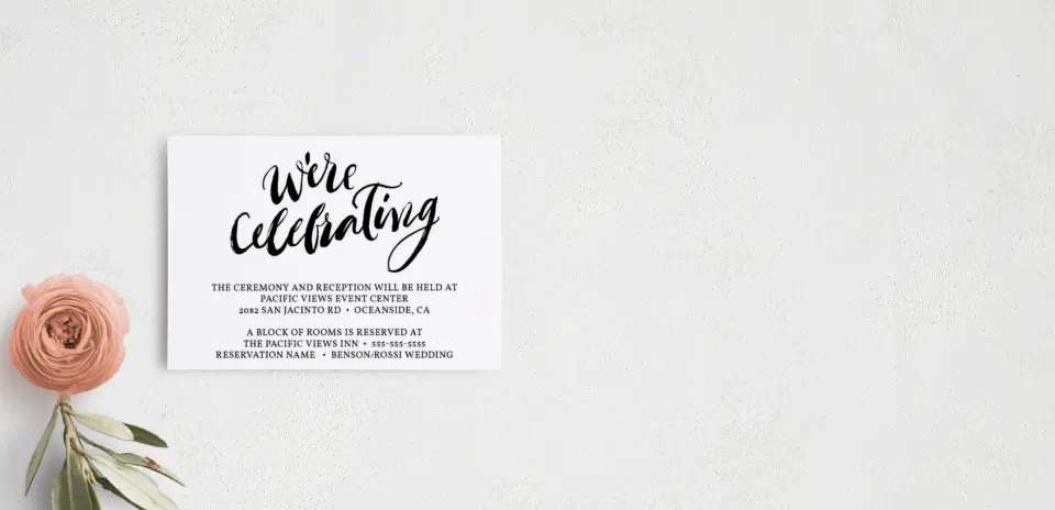 Guest Information Card