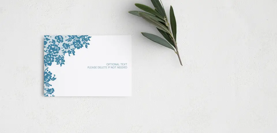 Guest Information Card Back View