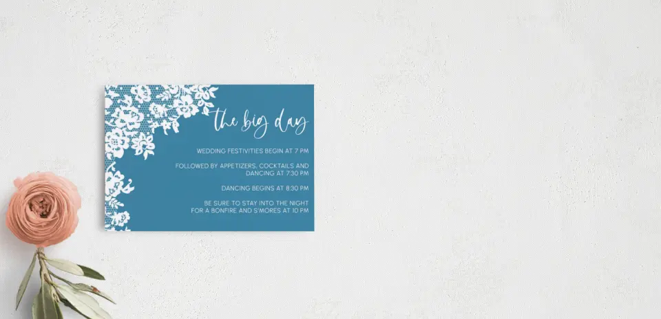 Guest Information Card