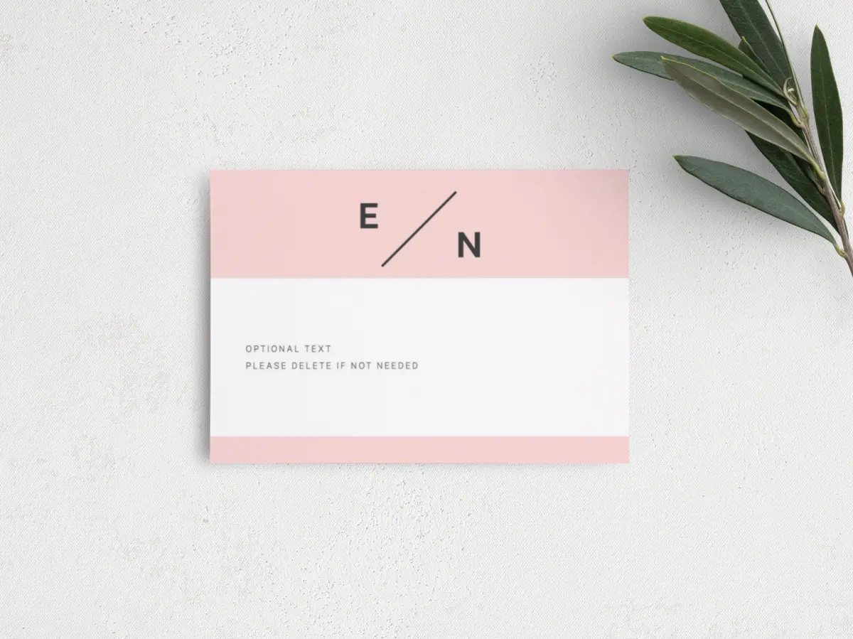 Guest Information Card Back View