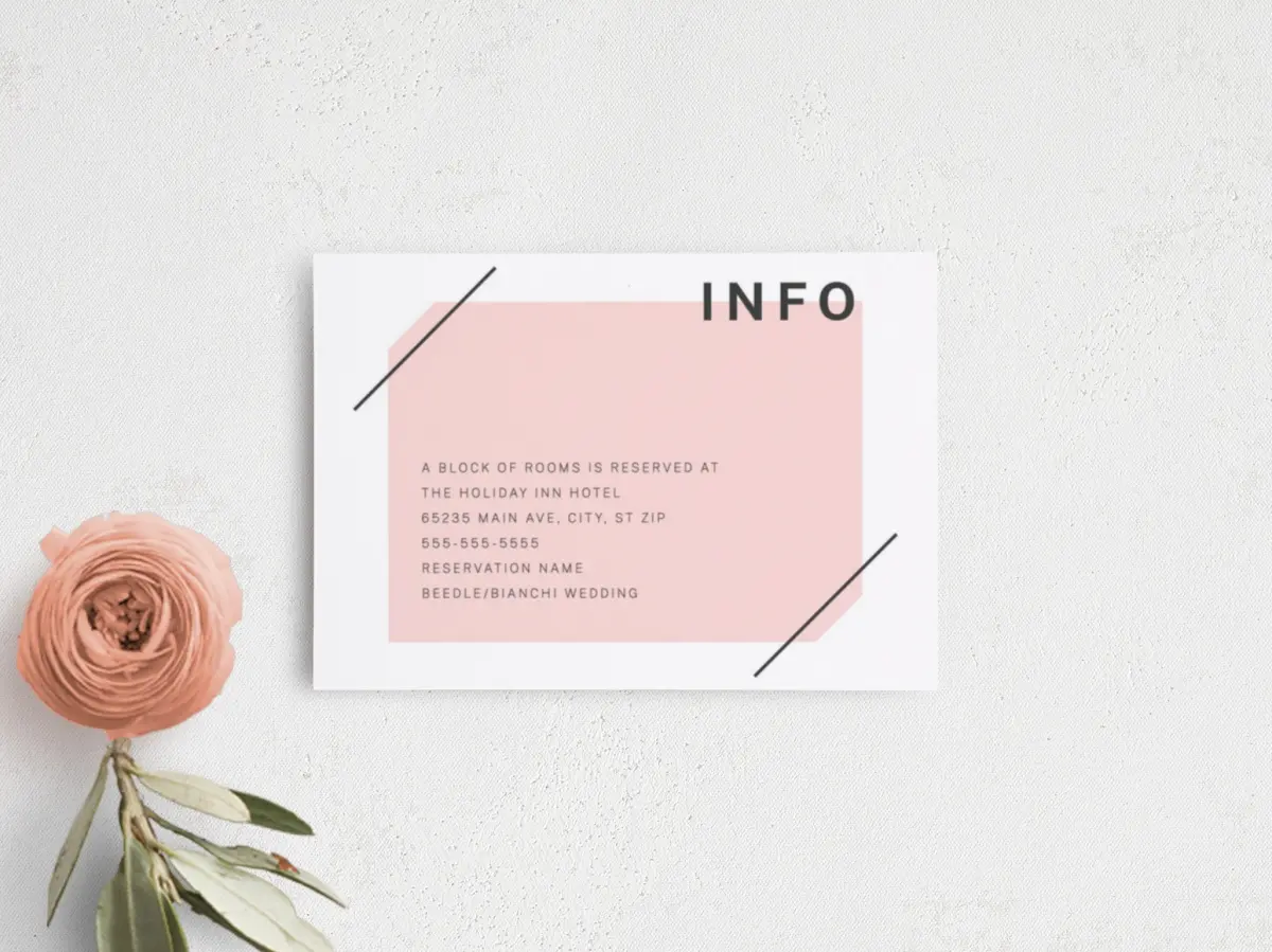 Guest Information Card