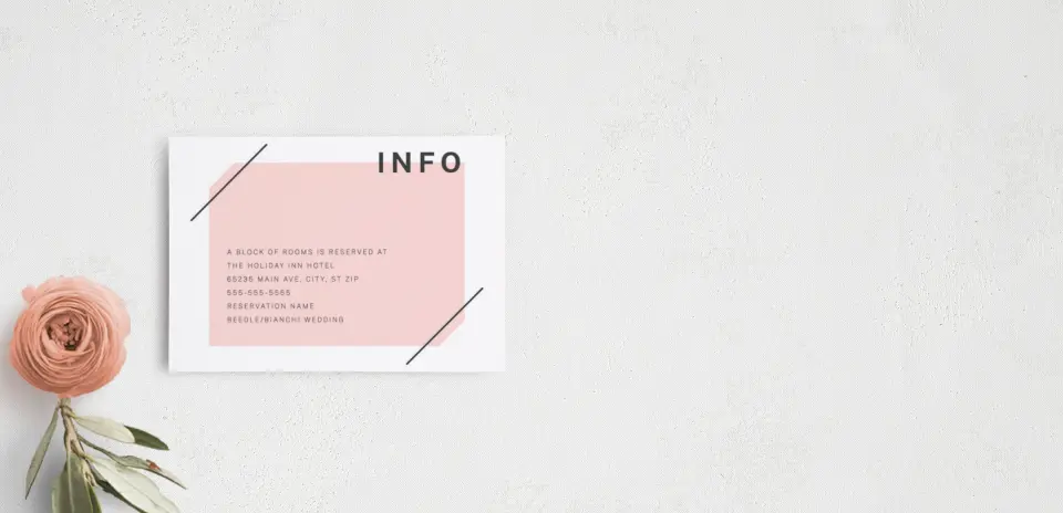 Guest Information Card