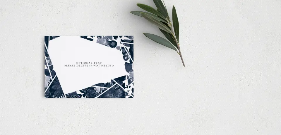 Guest Information Card Back View
