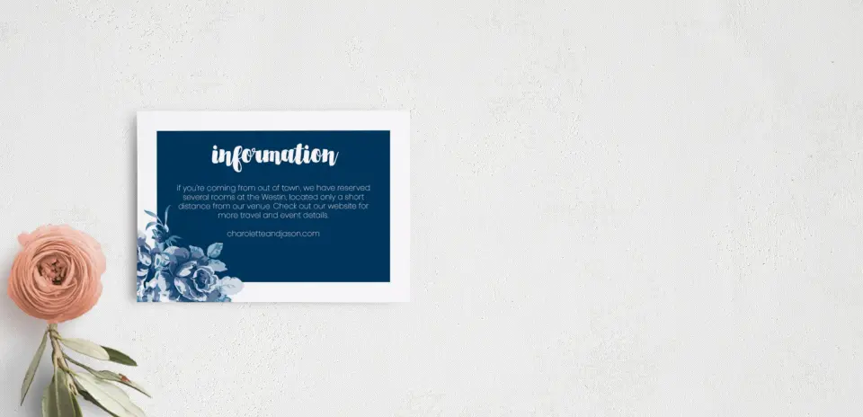 Guest Information Card