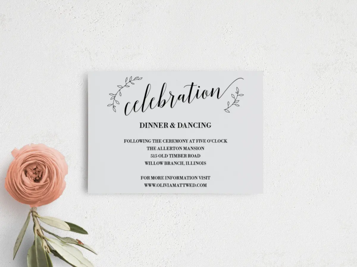 Guest Information Card