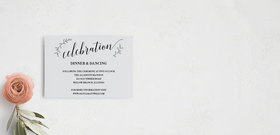 Guest Information Card