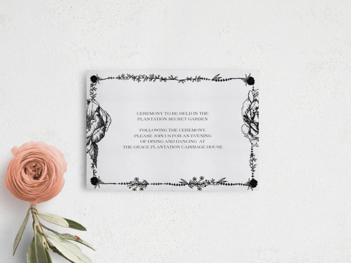 Guest Information Card