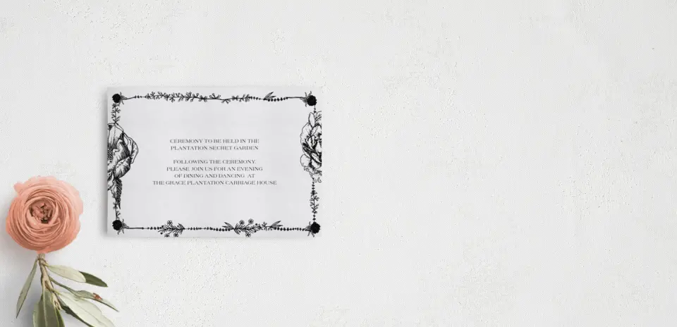 Guest Information Card