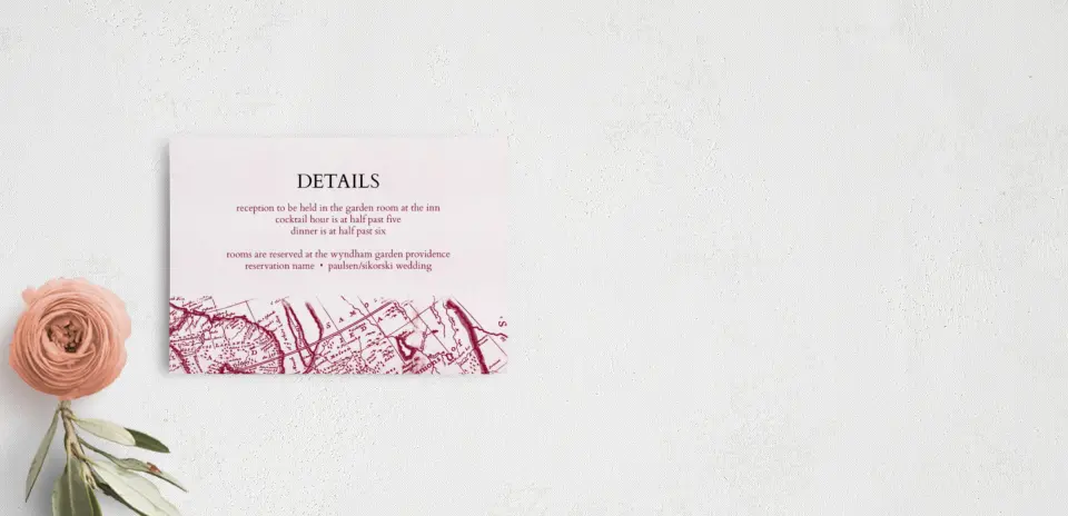 Guest Information Card