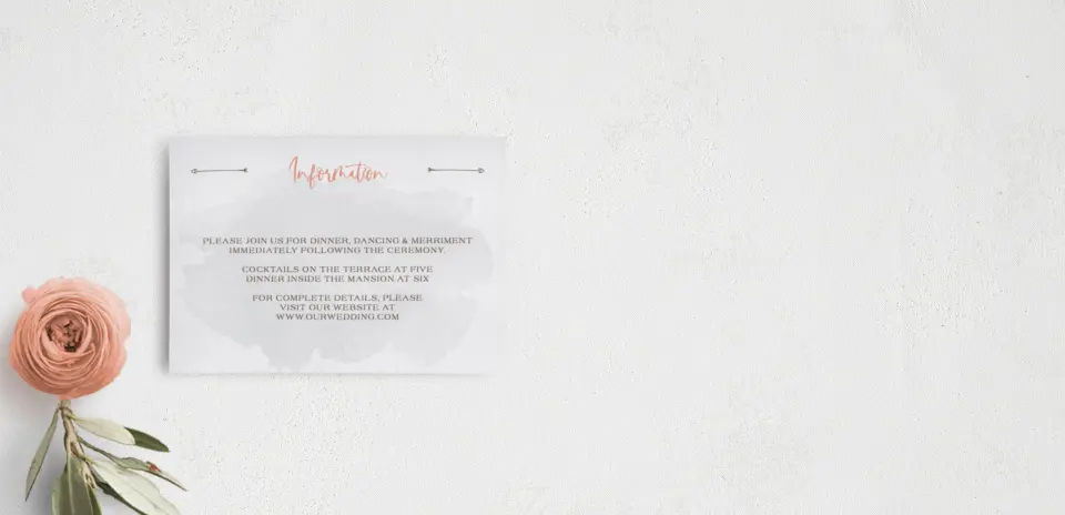 Guest Information Card