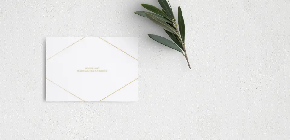 Guest Information Card Back View