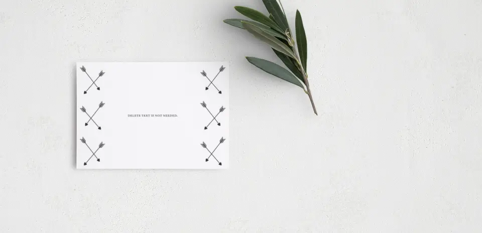 Guest Information Card Back View