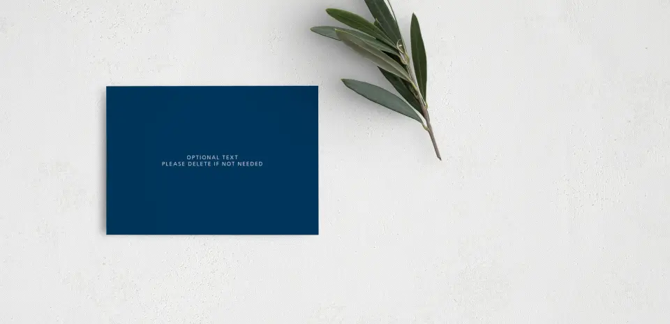 Guest Information Card Back View
