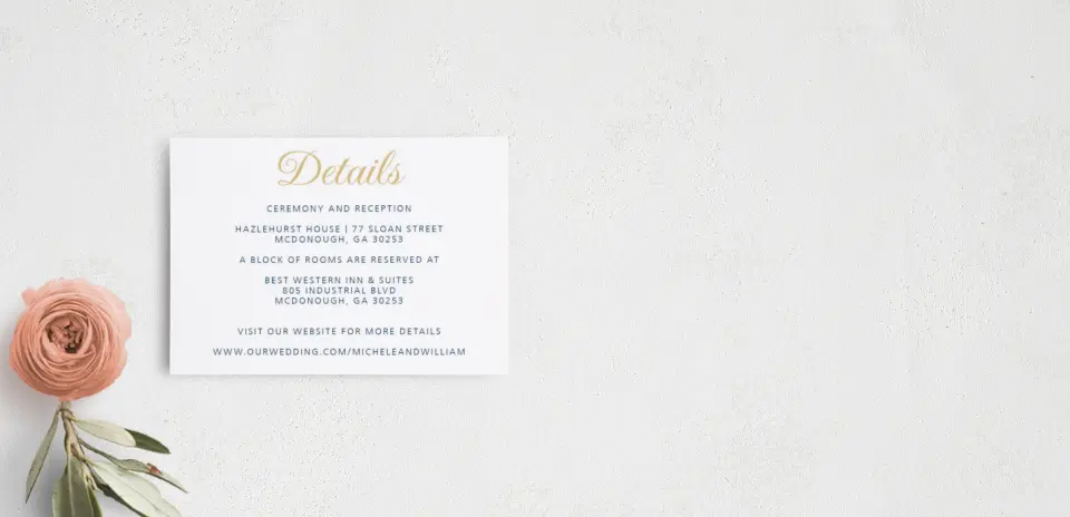 Guest Information Card