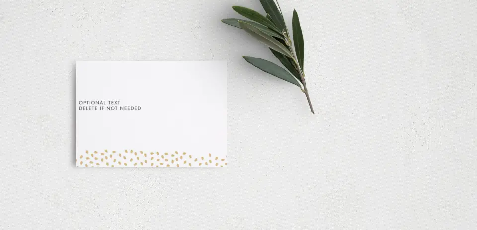 Guest Information Card Back View