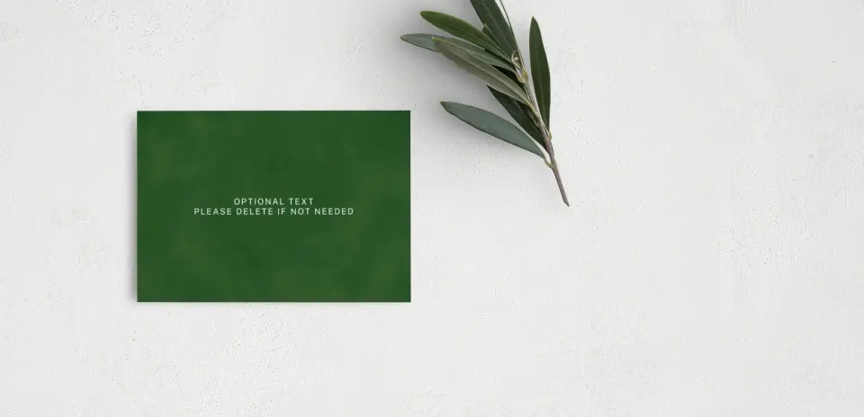 Guest Information Card Back View