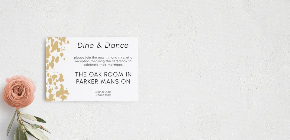 Guest Information Card