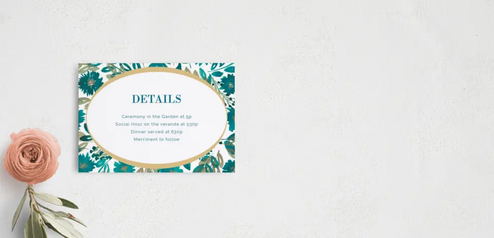 Guest Information Card