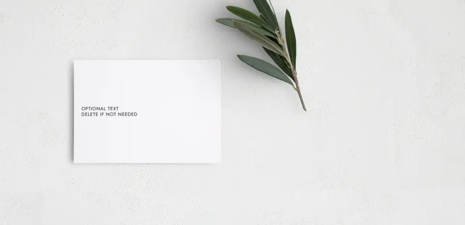 Guest Information Card Back View