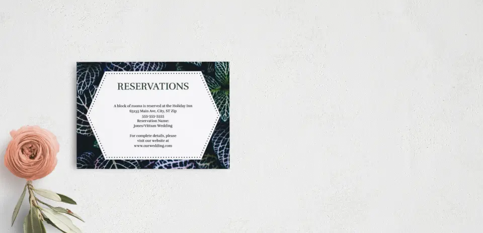 Guest Information Card