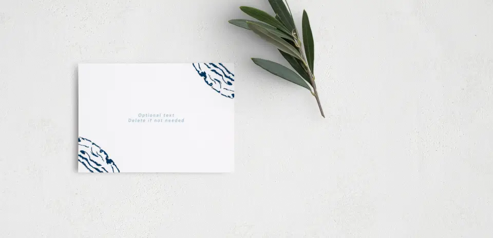 Guest Information Card Back View