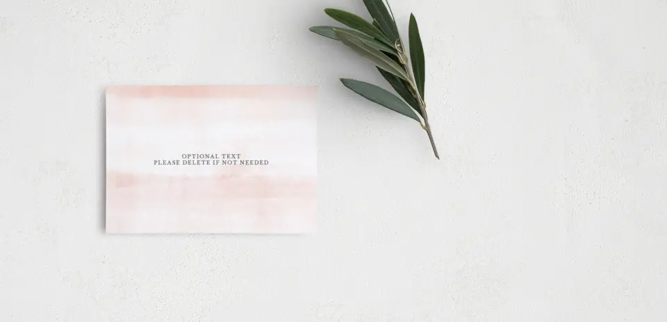 Guest Information Card Back View