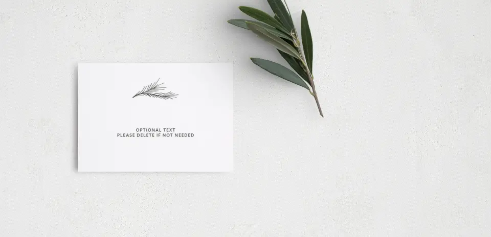 Guest Information Card Back View