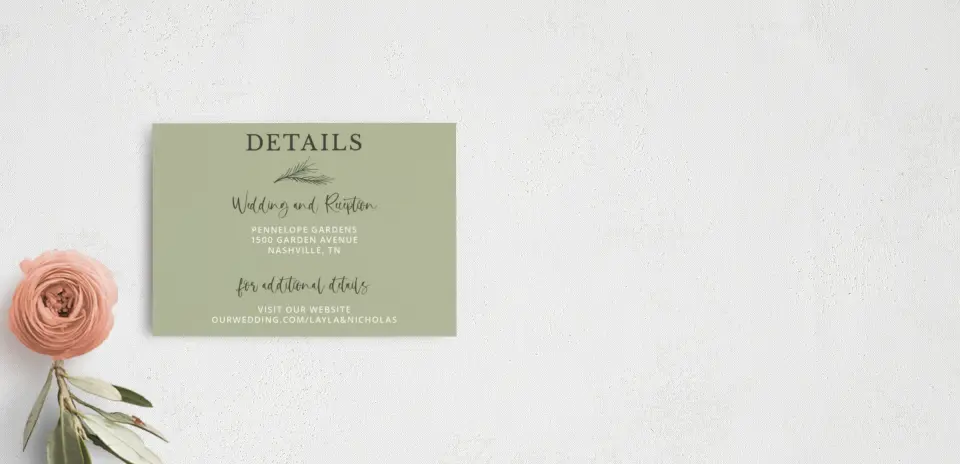 Guest Information Card