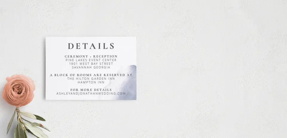 Guest Information Card