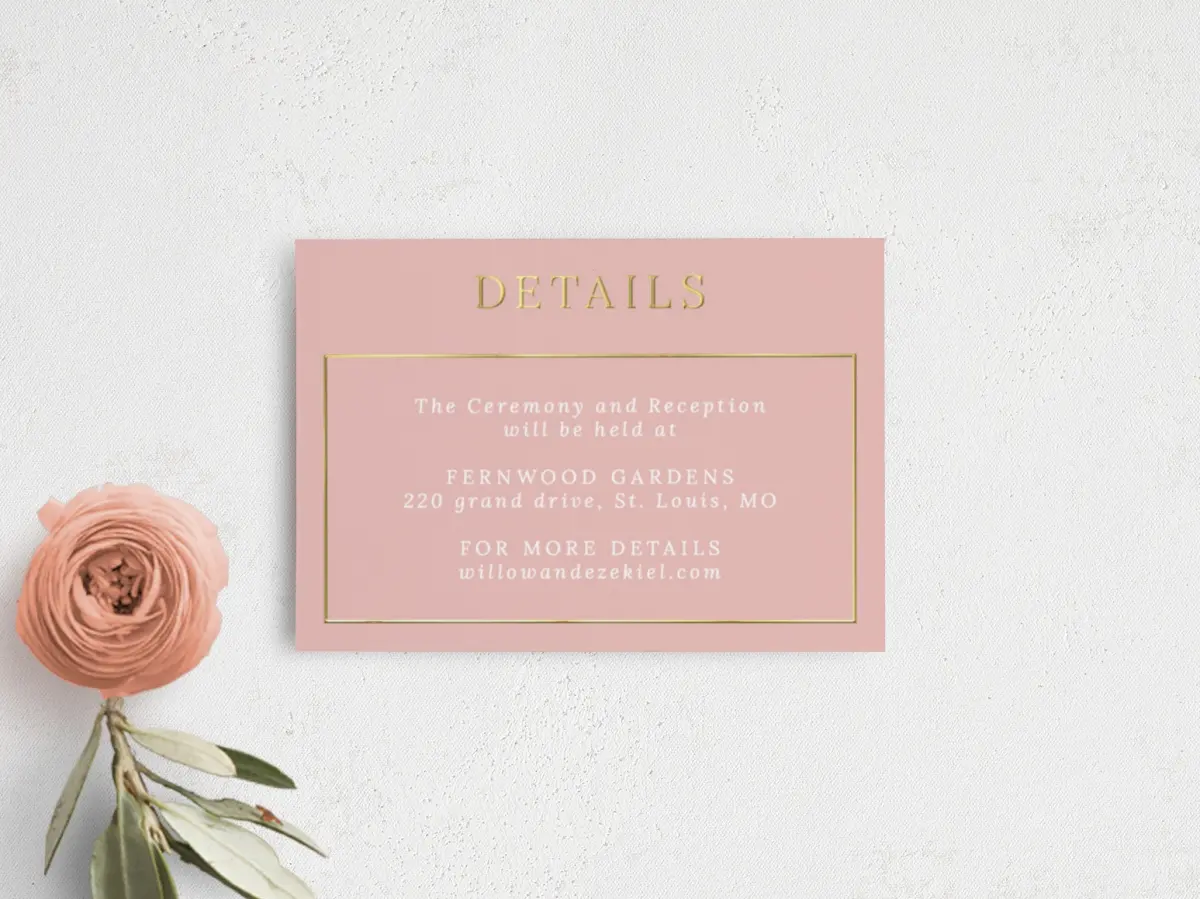 Guest Information Card